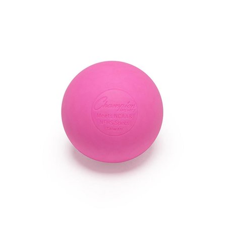 PERFECTPITCH 2.5 in. Official Lacrosse Ball, Pink - Pack of 12 PE22106